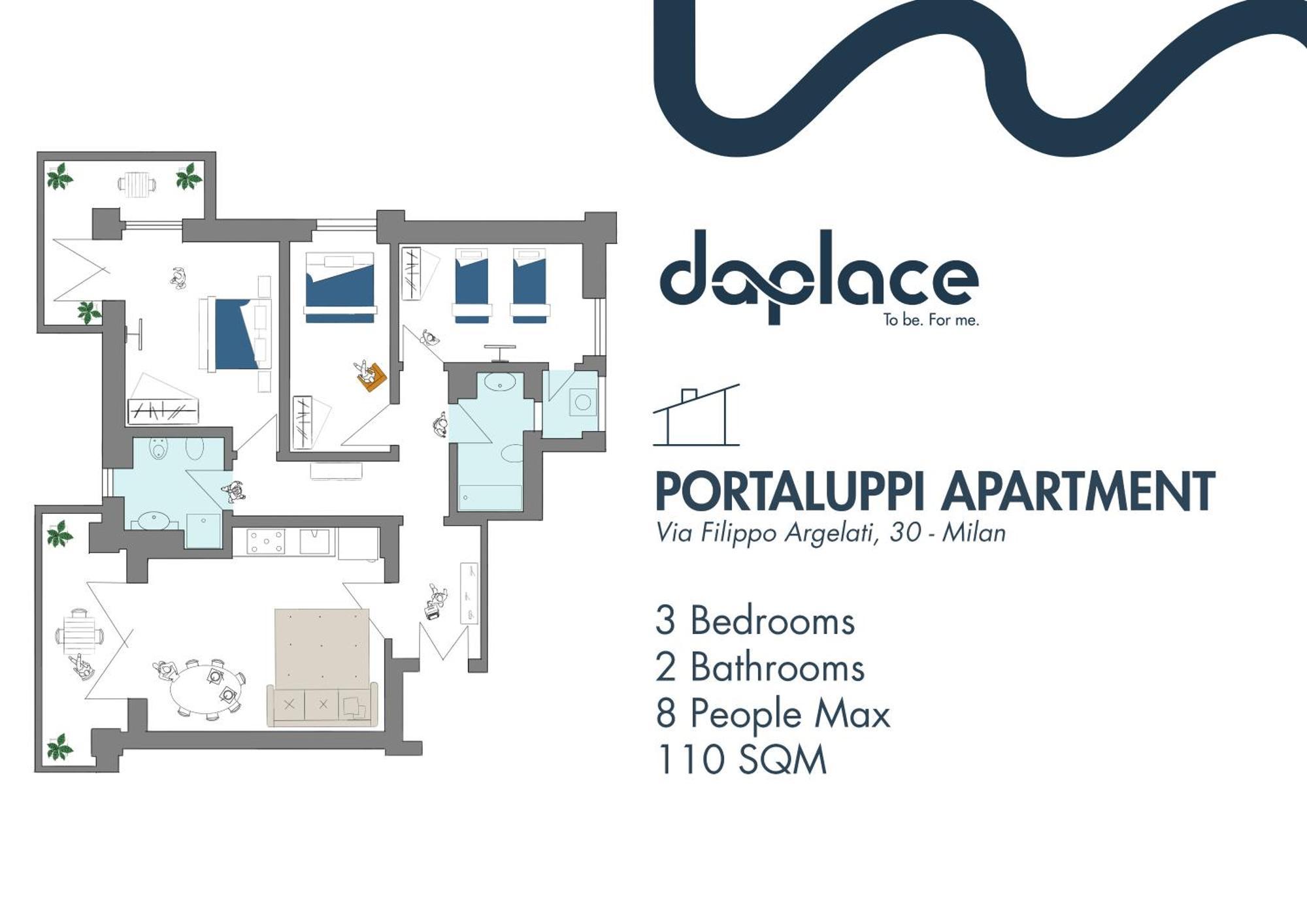 Daplace - Portaluppi Apartment Milano Dış mekan fotoğraf